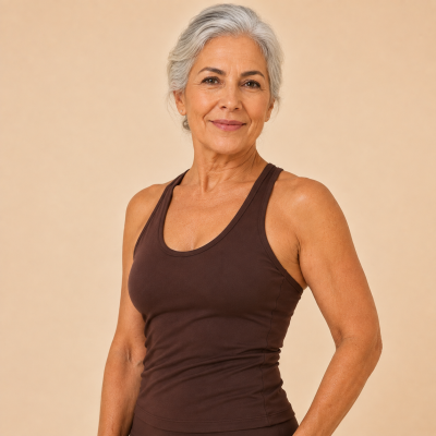 Pilates student aged 60 to 70